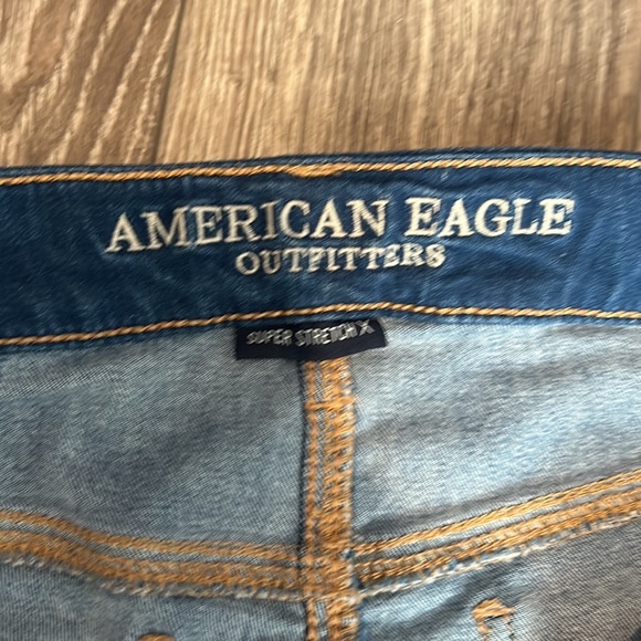 AMERICAN EAGLE 🦅 SUPER STRETCH X / JEGGINGS size 10/ long - Picture 10 of 14